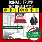 President Donald Trump Inaugural Address, Speech, Writing 