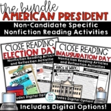 Election Day November Reading Comprehension Passages Inaug