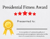 Presidential & National Phys. Ed Awards