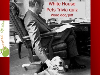 Preview of Presidential Pets Trivia