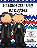 Presidential Printables Pack: Informational Text and Resea