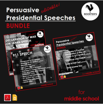 Preview of Presidential Speeches {Digital & PDF}