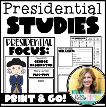Preview of Presidential Studies for Upper Graders