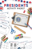 Presidential Themed Activity Packet - Learn about the Presidents!