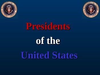 Preview of Presidential Trivia PowerPoint