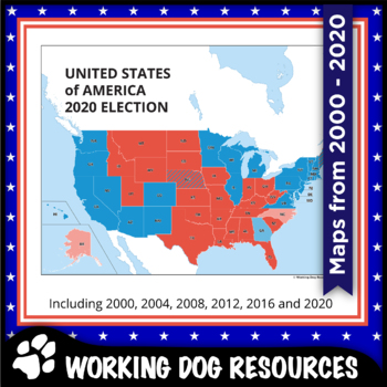 Preview of Presidential election maps 2000-2020