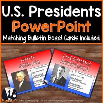 Preview of Presidents PowerPoint