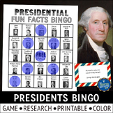Presidents Bingo Game
