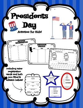 Preview of Presidents' Day