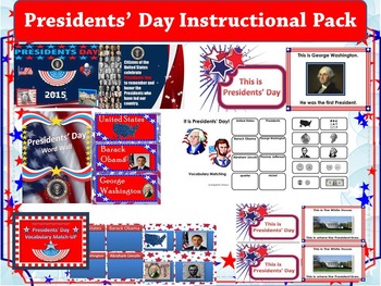 Preview of Presidents' Day 2016 Instructional Pack for Primary