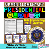 Presidents' Day Activity: Quotes from Presidents