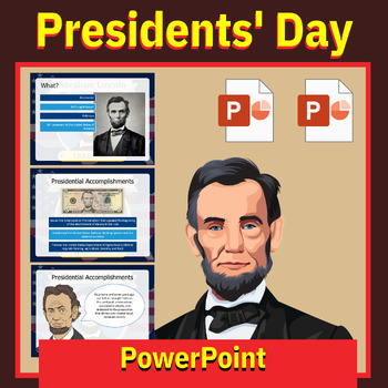 Preview of Presidents' Day Abraham Lincoln Fast Facts PowerPoint & Honest Abe PowerPoint
