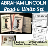 Presidents' Day Abraham Lincoln Interactive Books  and Wri
