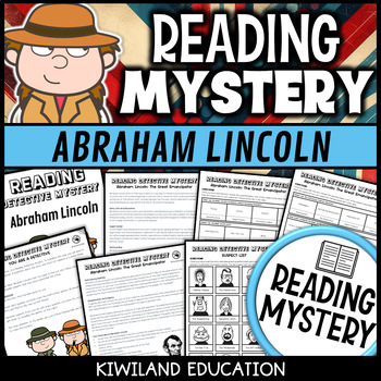 Preview of Presidents Day Abraham Lincoln Reading Mystery Comprehension Questions