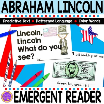 Preview of Abraham Lincoln Kindergarten Activities Presidents Day Reading Passages