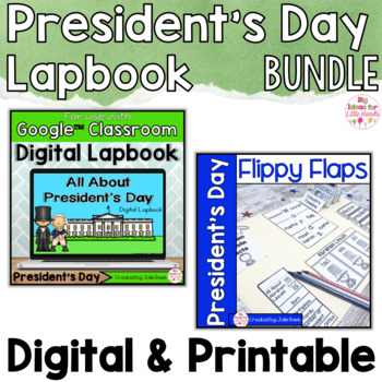 Preview of Presidents Day Activities Kindergarten 1st Grade Social Studies Writing Bundle