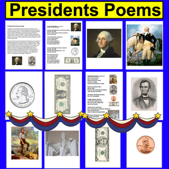 Preview of Presidents' Day Activities: Poems and Songs for Shared Reading or Fluency