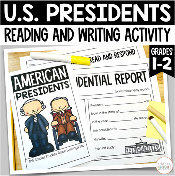 Preview of Presidents' Day Activities - Reading and Writing Lessons about U.S. Presidents