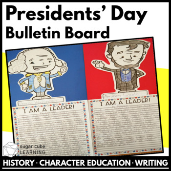 Preview of Presidents' Day Activities - Research, Writing, SEL Bulletin Board