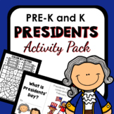 Presidents' Day Activities and Centers for PreK and K Febr