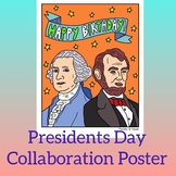 Presidents' Day Activity- Collaboration Poster