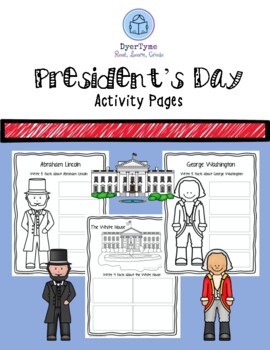 Preview of Presidents' Day Activity/Coloring Pages