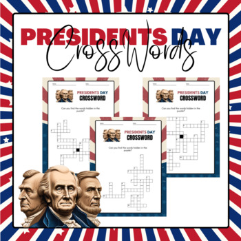 Preview of Presidents Day Crossword | (US Presidents)