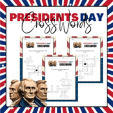 Presidents Day Crossword | (US Presidents)