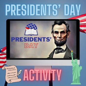 Preview of Presidents' Day Activity | Middle & High School | Sub Plans | Digital Resources
