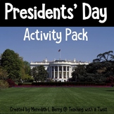 President's Day Activity Pack