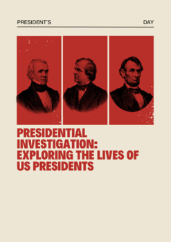 Preview of Presidents Day Activity | WebQuest | printable PDF
