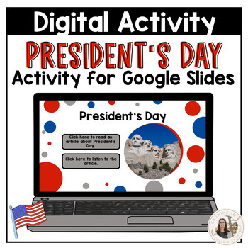 Preview of Presidents Day Activity for Kids