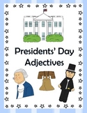 Presidents' Day Adjectives