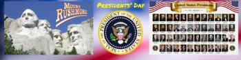 Preview of Presidents' Day Banner for Google Classroom