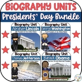 President's Day Biography Bundle