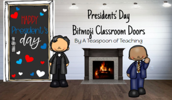 Preview of Presidents' Day Bitmoji Door Decoration Set