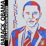 Barack Obama Collaboration Poster | for Black History Month