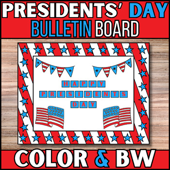 Preview of Flag day | presidents day | 4th July Bulletin Board | posters-classroom decor