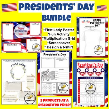 Preview of Presidents' Day Bundle
