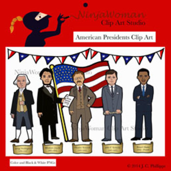 Preview of Presidents' Day Clip Art