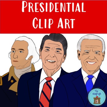 Preview of President's Day Clip Art- Busts of Every President!