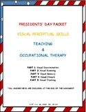 Presidents' Day Coins Packet - Visual Perceptual Skills - 