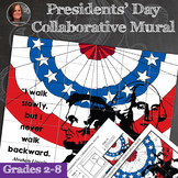 Presidents' Day Collaborative Poster - Presidents Day Mural