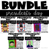 Presidents Day Color by Number - Fast Finishers Activities