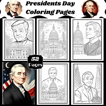 Preview of Presidents Day Coloring Pages