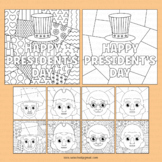Presidents Day Coloring Pages Activities Pop Art Math Craf
