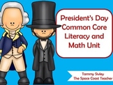 President's Day Common Core Literacy and Math Unit