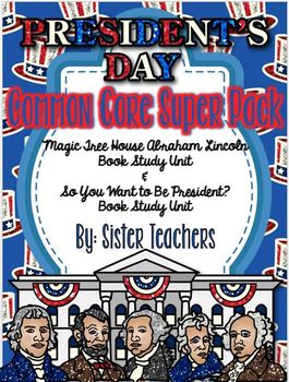 Preview of President's Day Common Core Super Pack