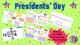 Presidents' Day Complete Learning Activity Pack