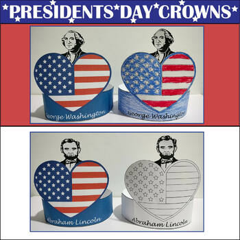 President's Day Craft Hats | George Washington & Abraham Lincoln Hats